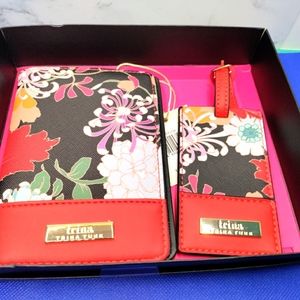 Passport cover & Luggage tag set